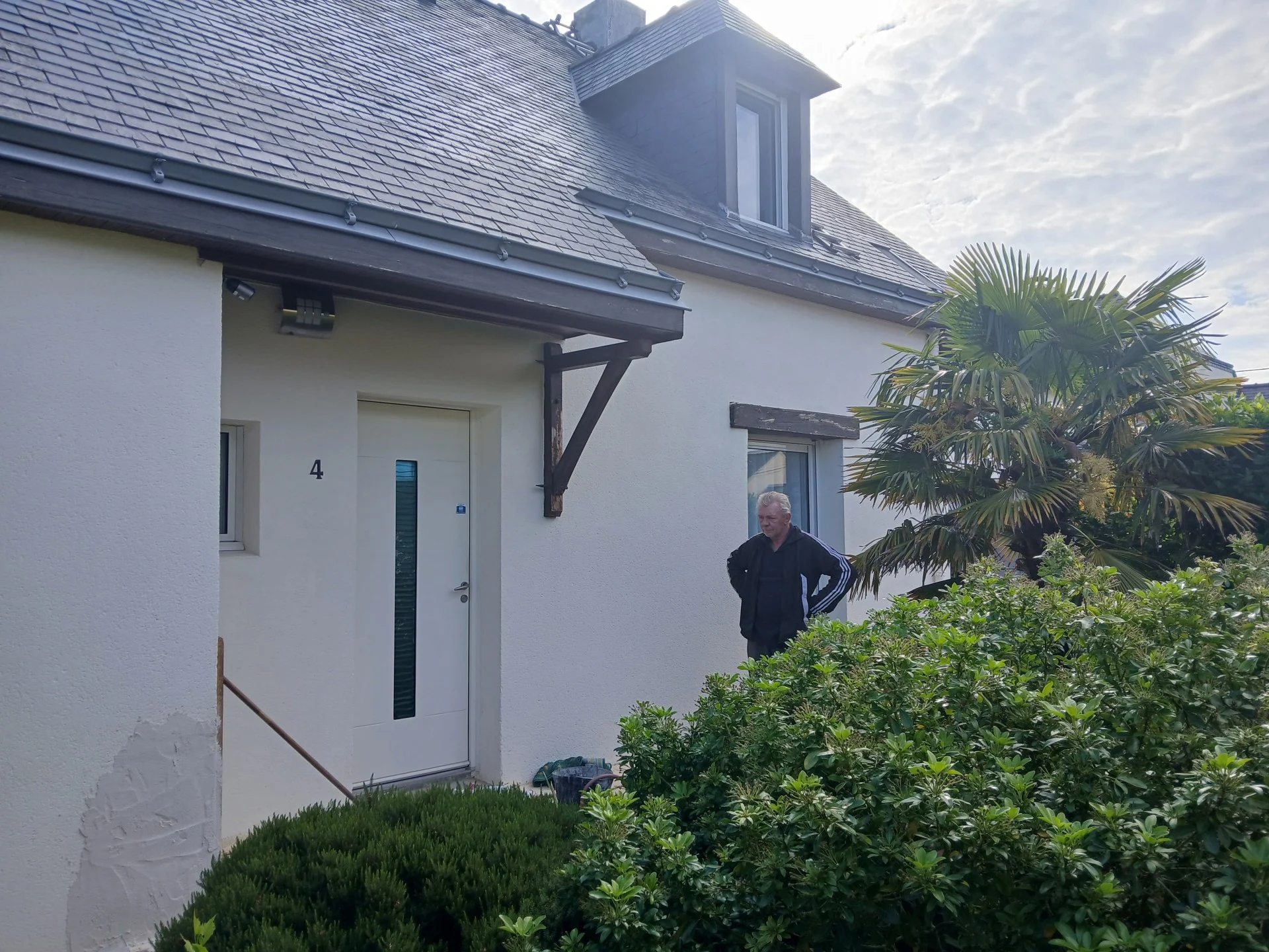 Peinture facade avant
