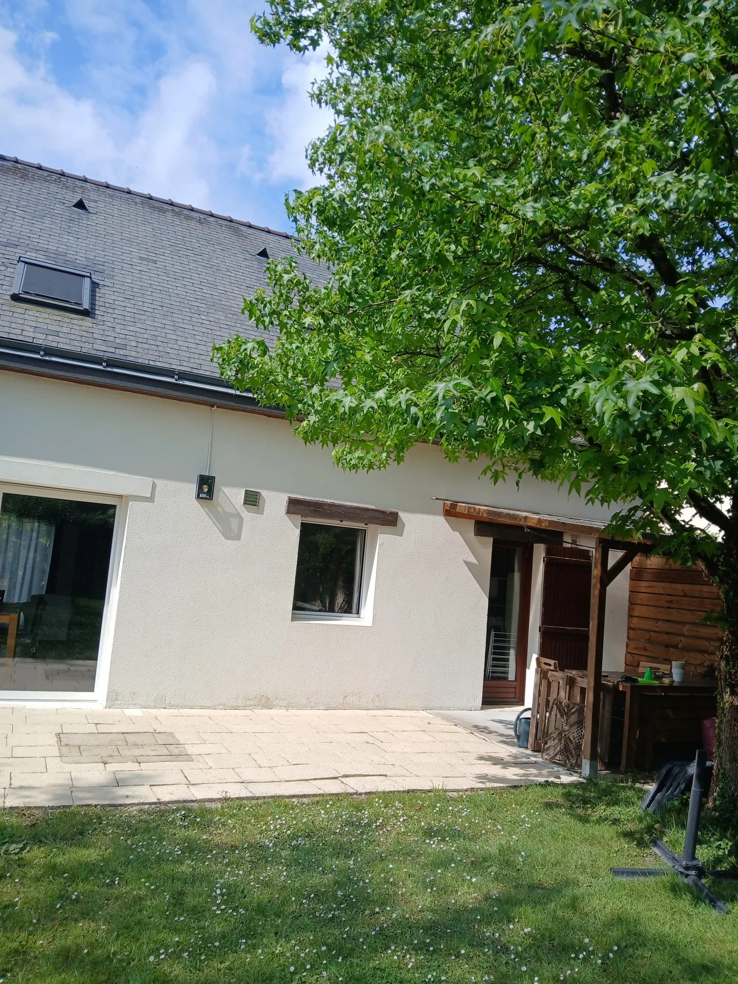 Peinture facade avant