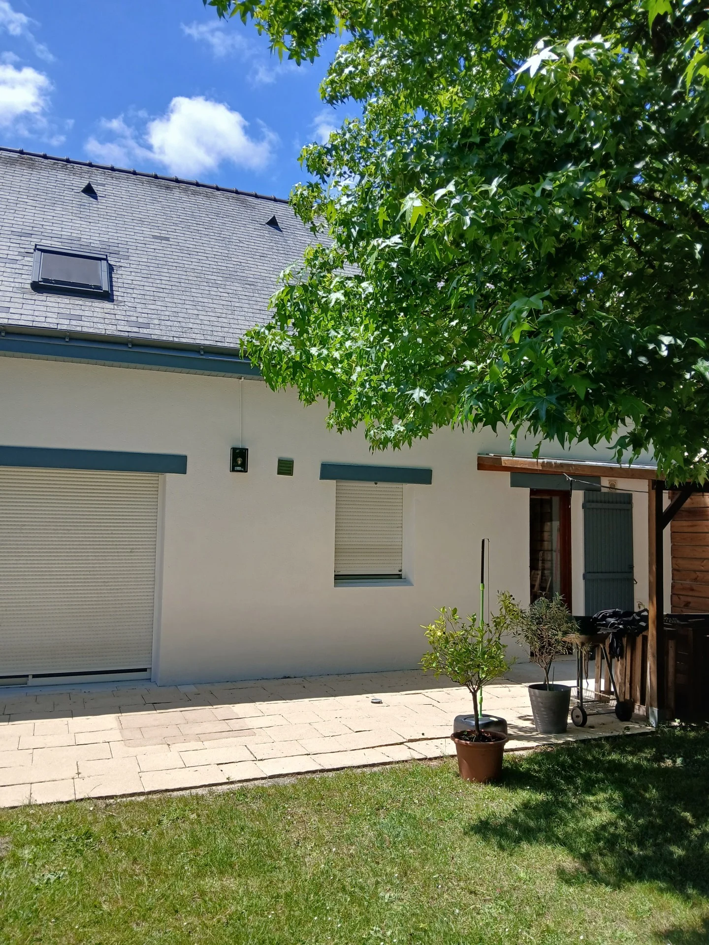 Peinture facade arriere