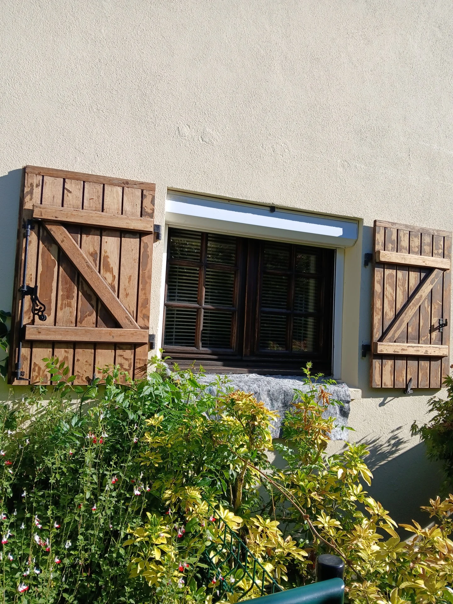Peinture volets avant